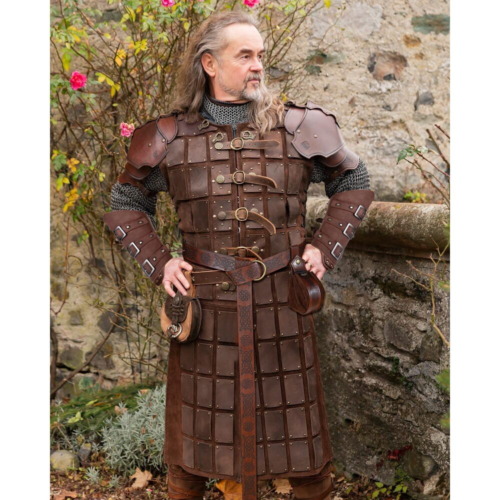 3734 2 Pcs Medieval Viking Belt Renaissance Pouch Medieval View 5